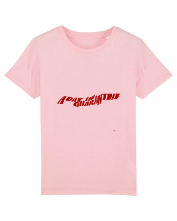 a day in quarantine red Cotton Pink