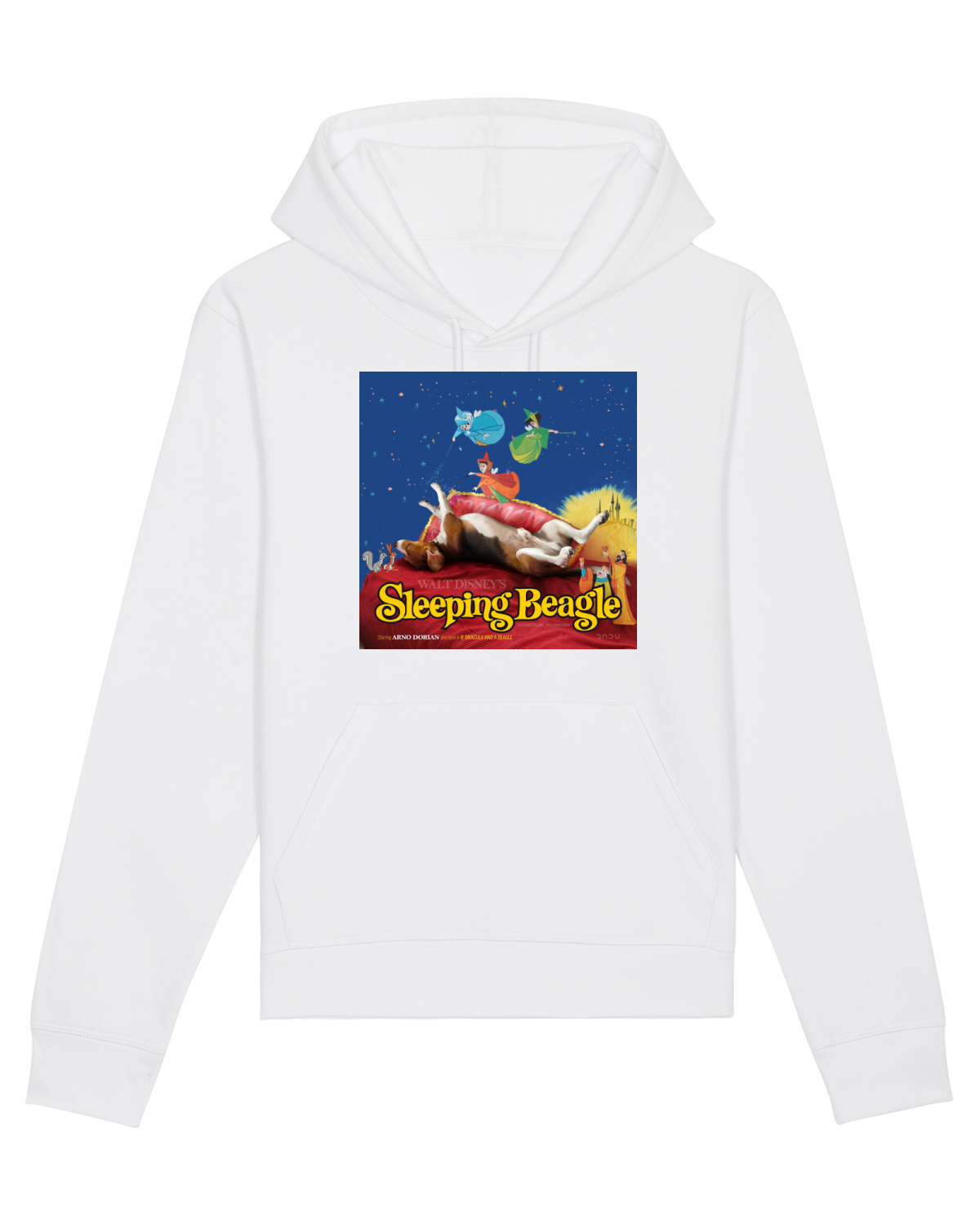 Hanorac Unisex Drummer White
