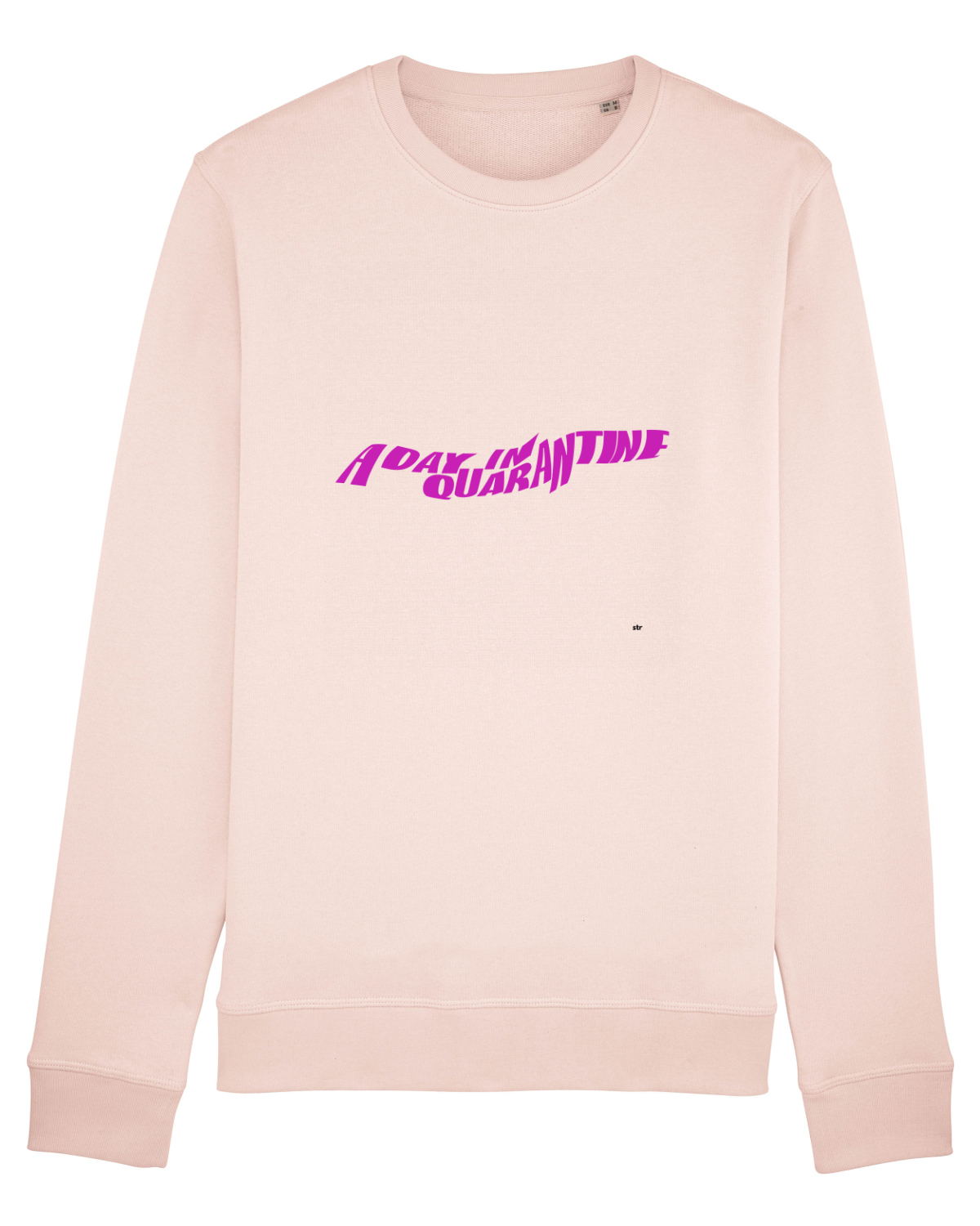 Bluză mânecă lungă Unisex Rise Candy Pink