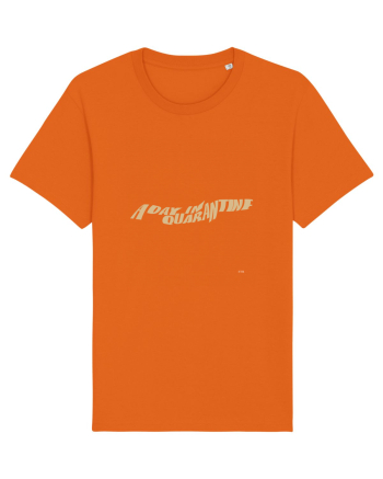 a day in quarantine 347 Bright Orange