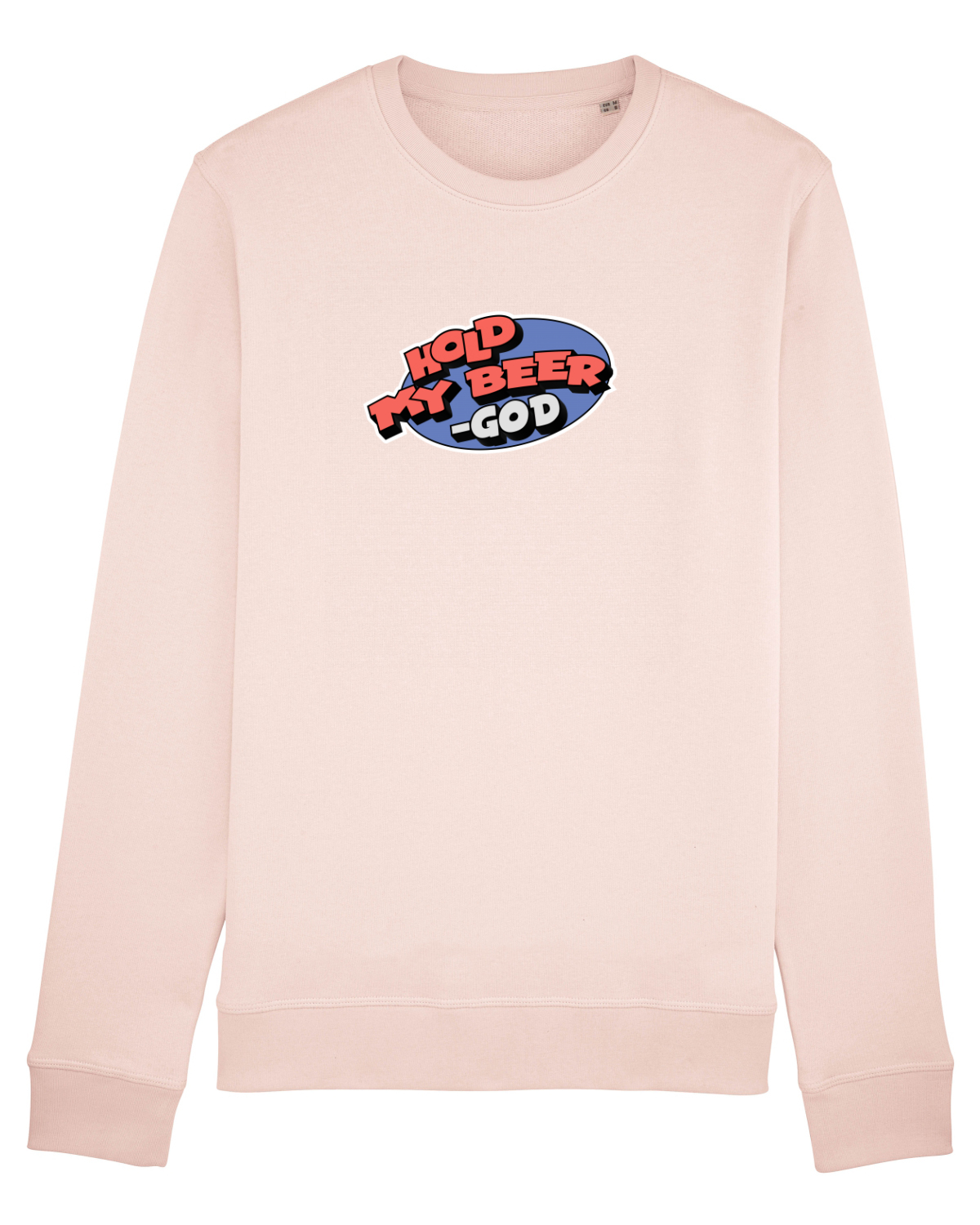 Bluză mânecă lungă Unisex Rise Candy Pink