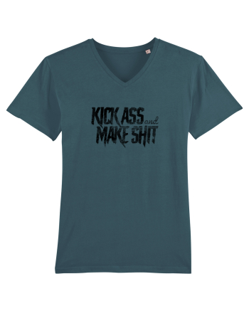 Kick Ass & Make Shit (black) Stargazer