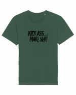 Kick Ass & Make Shit (black) Tricou mânecă scurtă Unisex Rocker