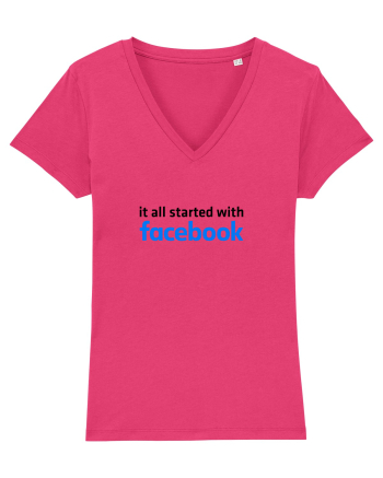 It all started with Facebook (black) Raspberry