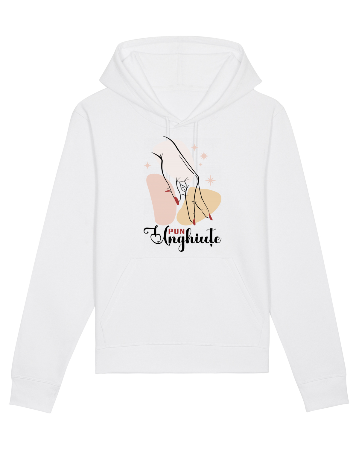 Hanorac Unisex Drummer White