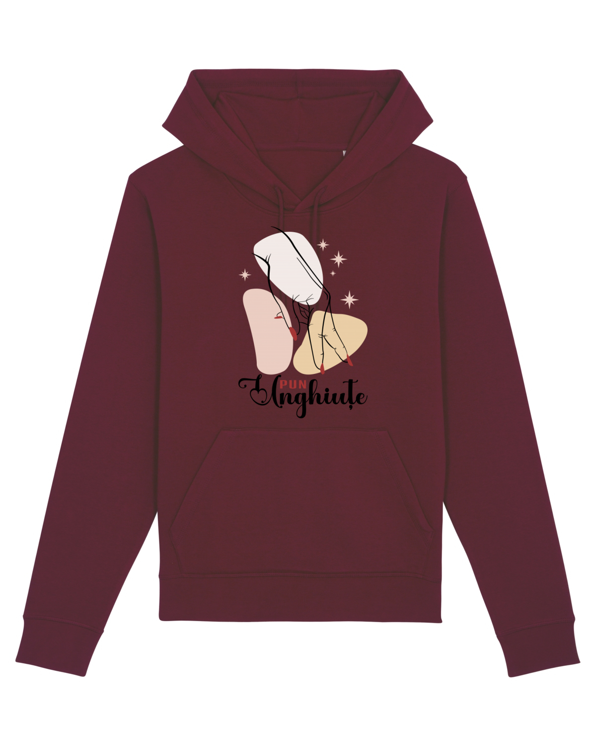 Hanorac Unisex Drummer Burgundy