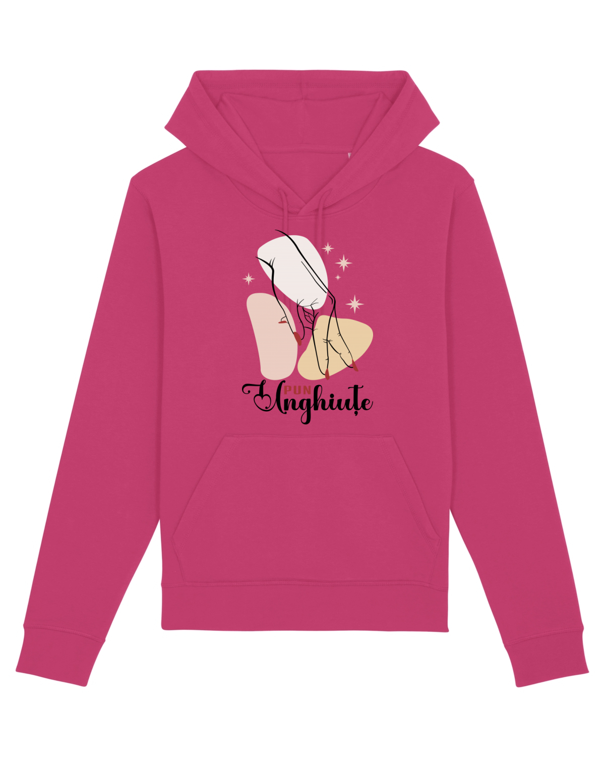 Hanorac Unisex Drummer Raspberry