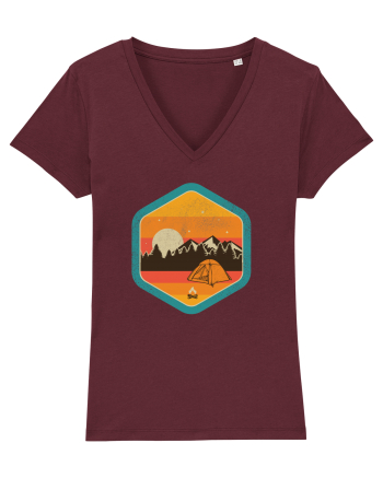 Capming Vintage  Burgundy