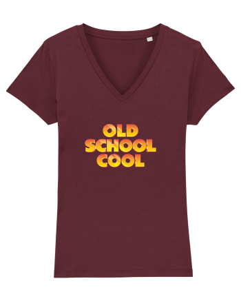 Old School Cool Burgundy