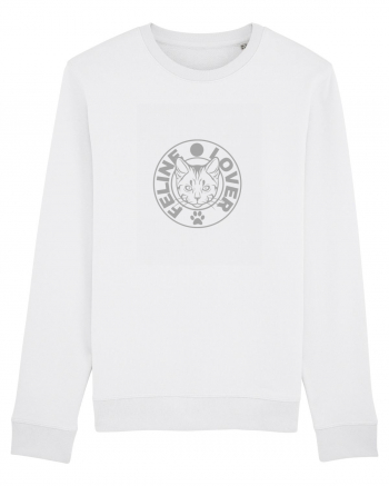 Feline Lover - tricoul meu cu pisica White