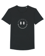 SMILE BACK TO ME Tricou mânecă scurtă guler larg Bărbat Skater