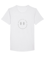 Zambeste si tu! Nu doare :P Tricou mânecă scurtă guler larg Bărbat Skater