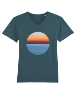 Sunrise Tricou mânecă scurtă guler V Bărbat Presenter