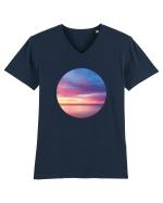 Sunset Tricou mânecă scurtă guler V Bărbat Presenter