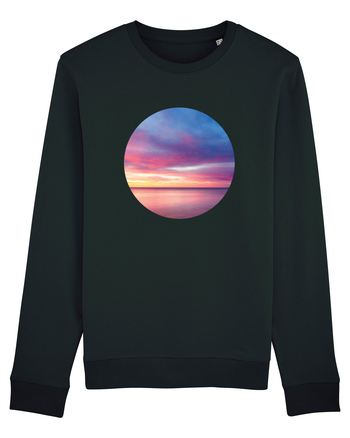 Bluză mânecă lungă Unisex Rise Black