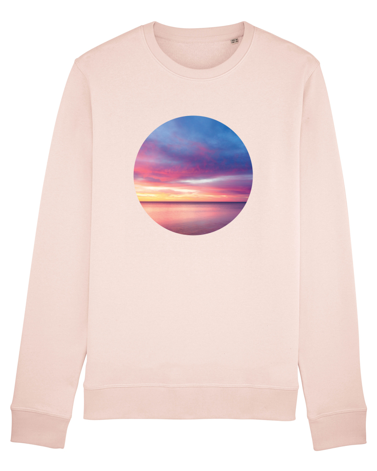 Bluză mânecă lungă Unisex Rise Candy Pink