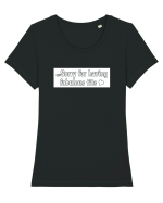 Not Sorry For Having Fabulous Tits white Tricou mânecă scurtă guler larg fitted Damă Expresser