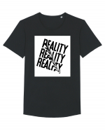 reality23 Tricou mânecă scurtă guler larg Bărbat Skater