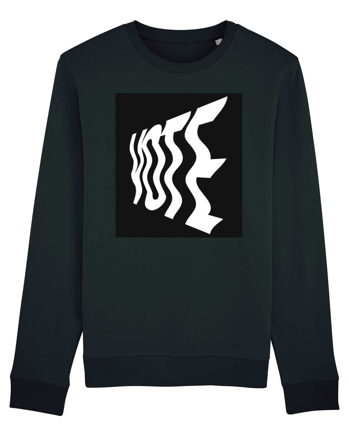Bluză mânecă lungă Unisex Rise Black