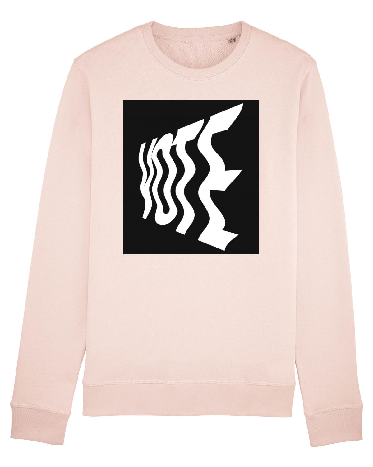 Bluză mânecă lungă Unisex Rise Candy Pink