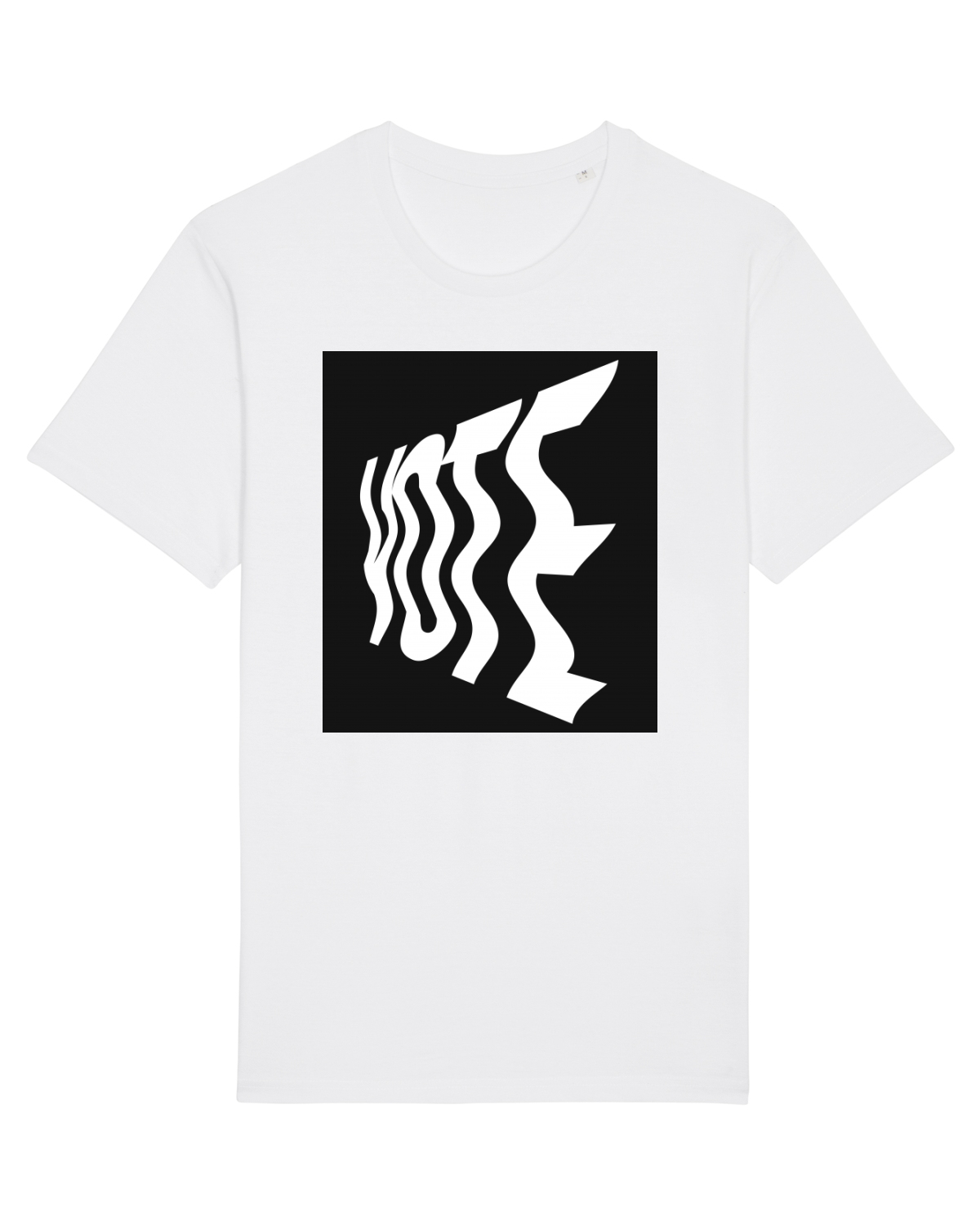Tricou mânecă scurtă Unisex Rocker White