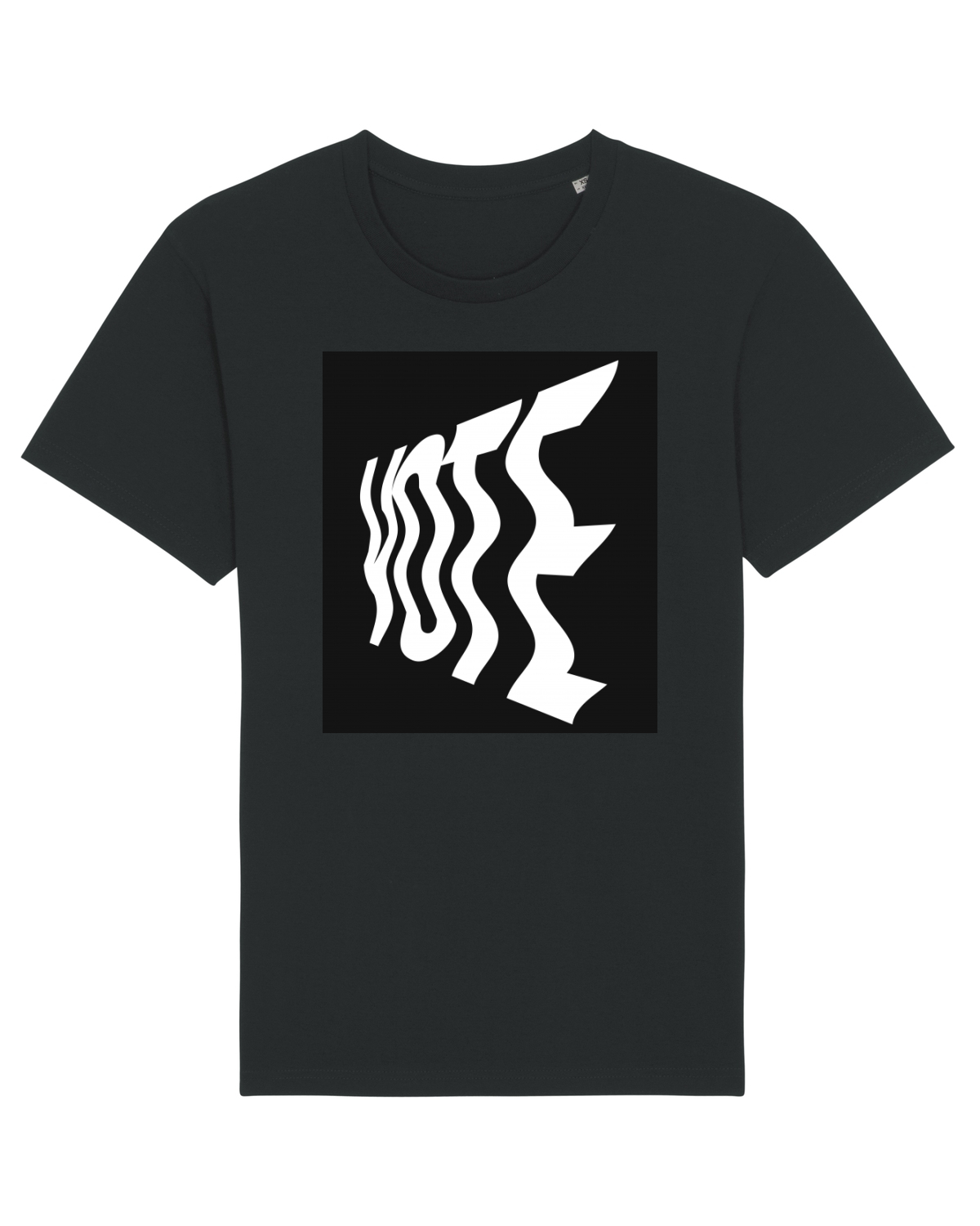 Tricou mânecă scurtă Unisex Rocker Black