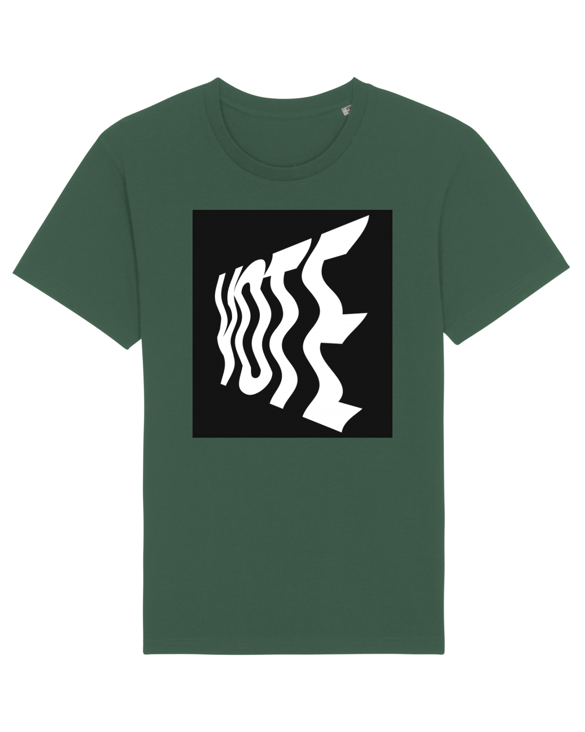 Tricou mânecă scurtă Unisex Rocker Bottle Green
