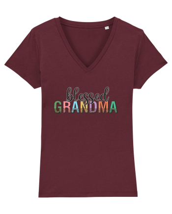 Blessed Grandma Burgundy