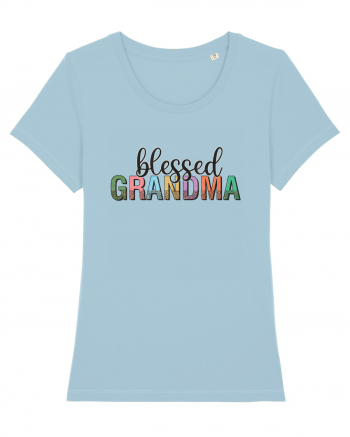 Blessed Grandma Sky Blue