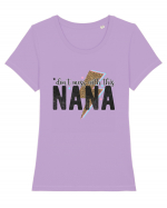 Don't mess with this Nana Tricou mânecă scurtă guler larg fitted Damă Expresser