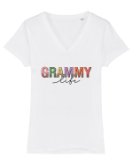 Grammy life Tricou mânecă scurtă guler V Damă Evoker