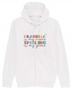 Grandma is my name Spoiling is my game Hanorac cu fermoar Unisex Connector