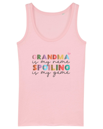 Grandma is my name Spoiling is my game Cotton Pink