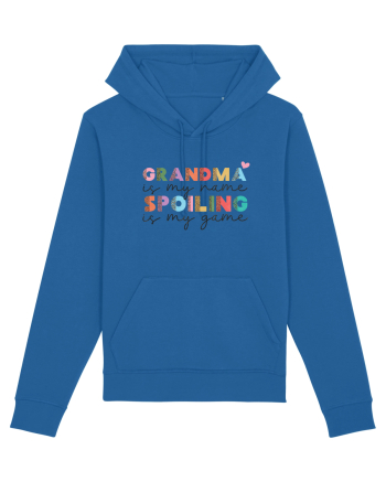 Grandma is my name Spoiling is my game Royal Blue