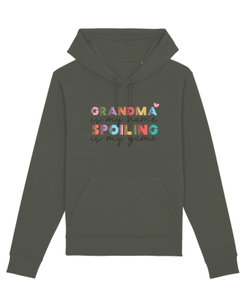 Grandma is my name Spoiling is my game Khaki