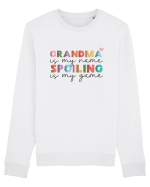 Grandma is my name Spoiling is my game Bluză mânecă lungă Unisex Rise