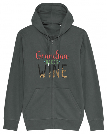 Grandma needs wine Anthracite