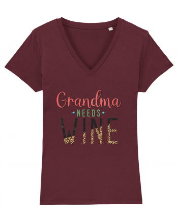 Grandma needs wine Burgundy