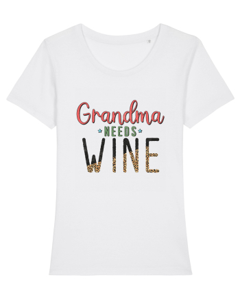 Grandma needs wine White
