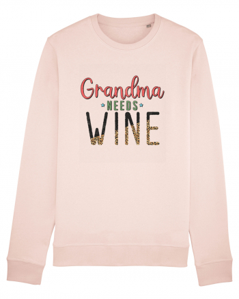 Grandma needs wine Candy Pink