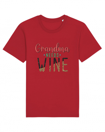 Grandma needs wine Red