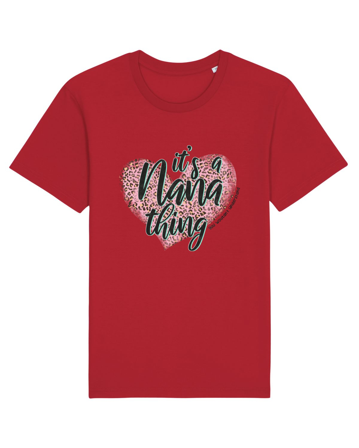 Tricou mânecă scurtă Unisex Rocker Red