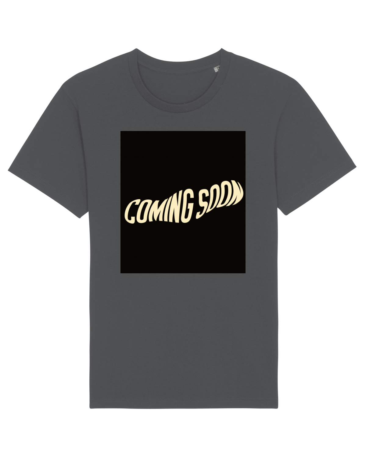 Tricou mânecă scurtă Unisex Rocker Anthracite