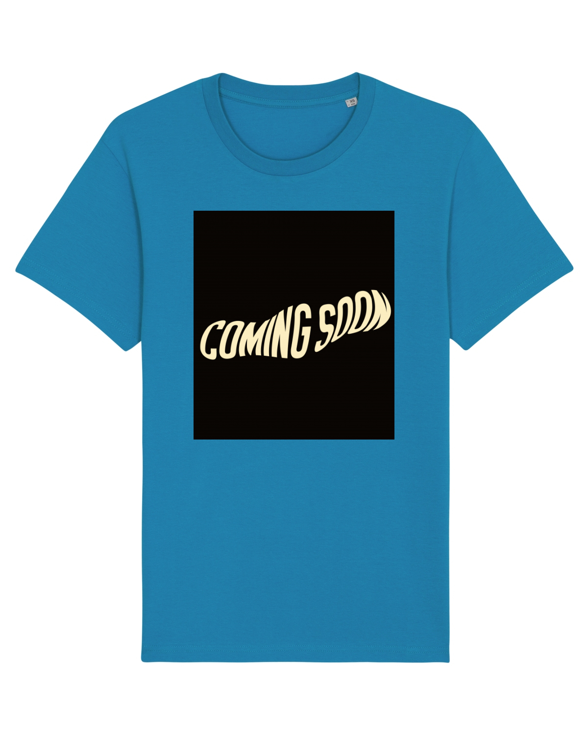 Tricou mânecă scurtă Unisex Rocker Azur