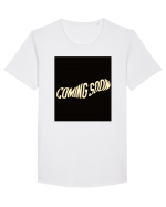 coming soon 149 Tricou mânecă scurtă guler larg Bărbat Skater