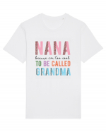Nana because I'm to cool to be called Grandma Tricou mânecă scurtă Unisex Rocker