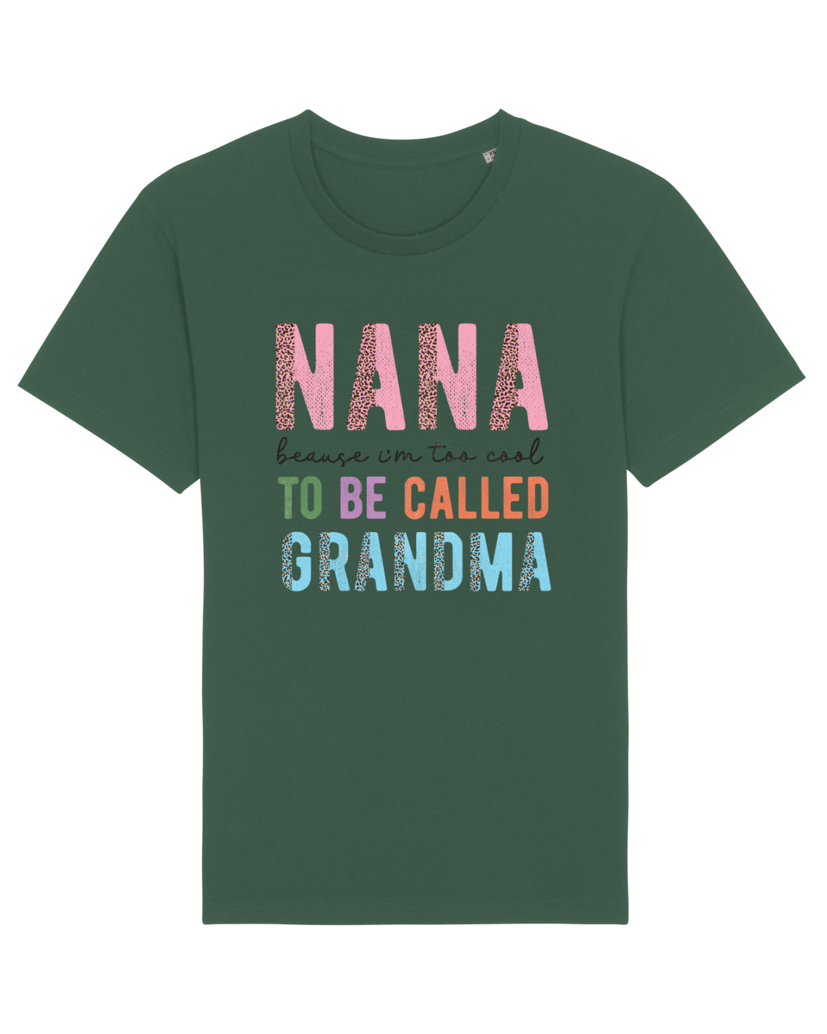 Tricou mânecă scurtă Unisex Rocker Bottle Green