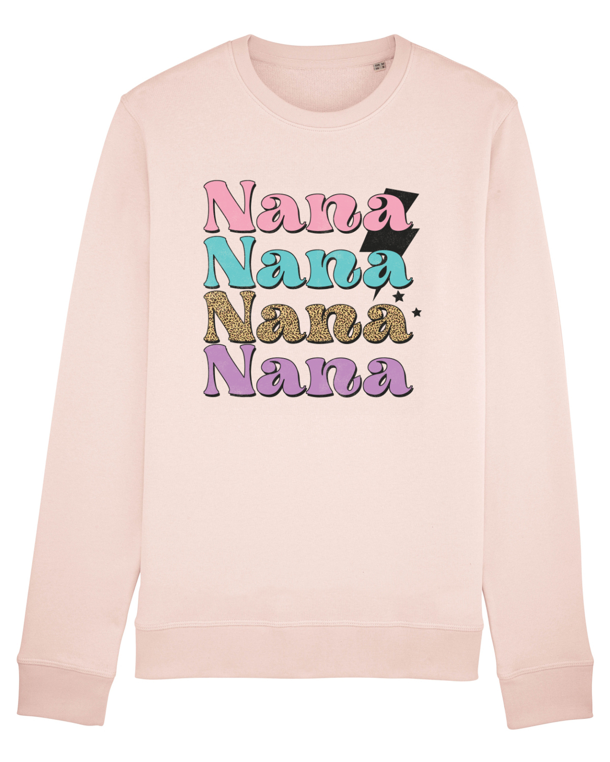 Bluză mânecă lungă Unisex Rise Candy Pink
