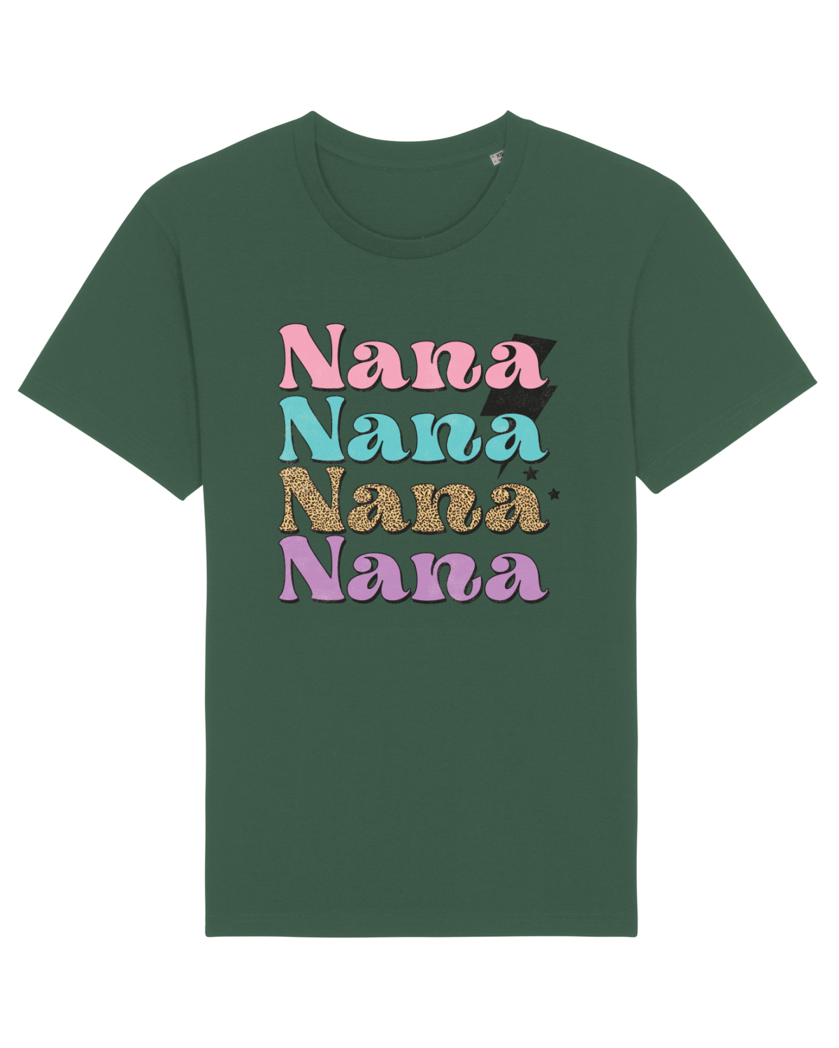 Tricou mânecă scurtă Unisex Rocker Bottle Green