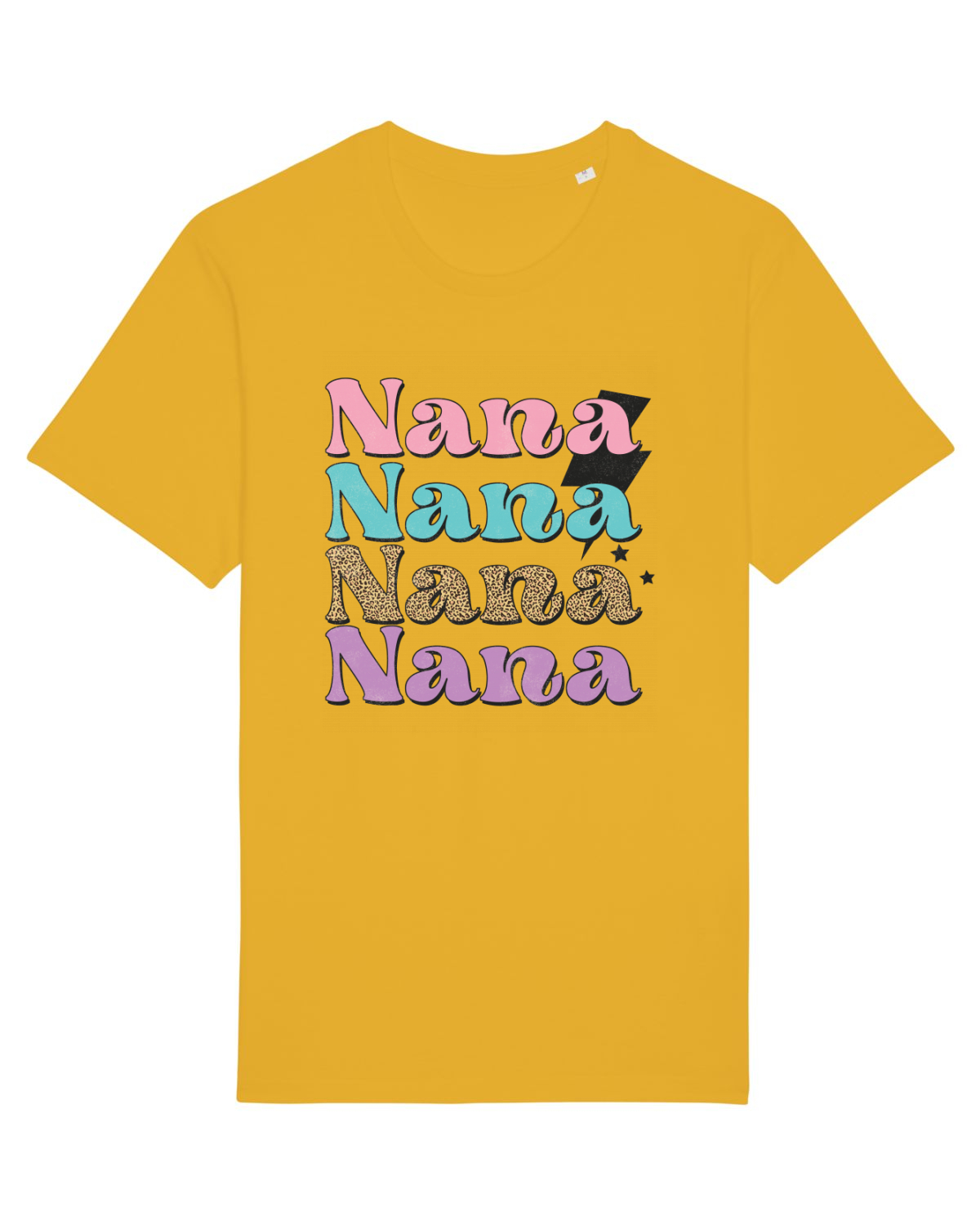 Tricou mânecă scurtă Unisex Rocker Spectra Yellow